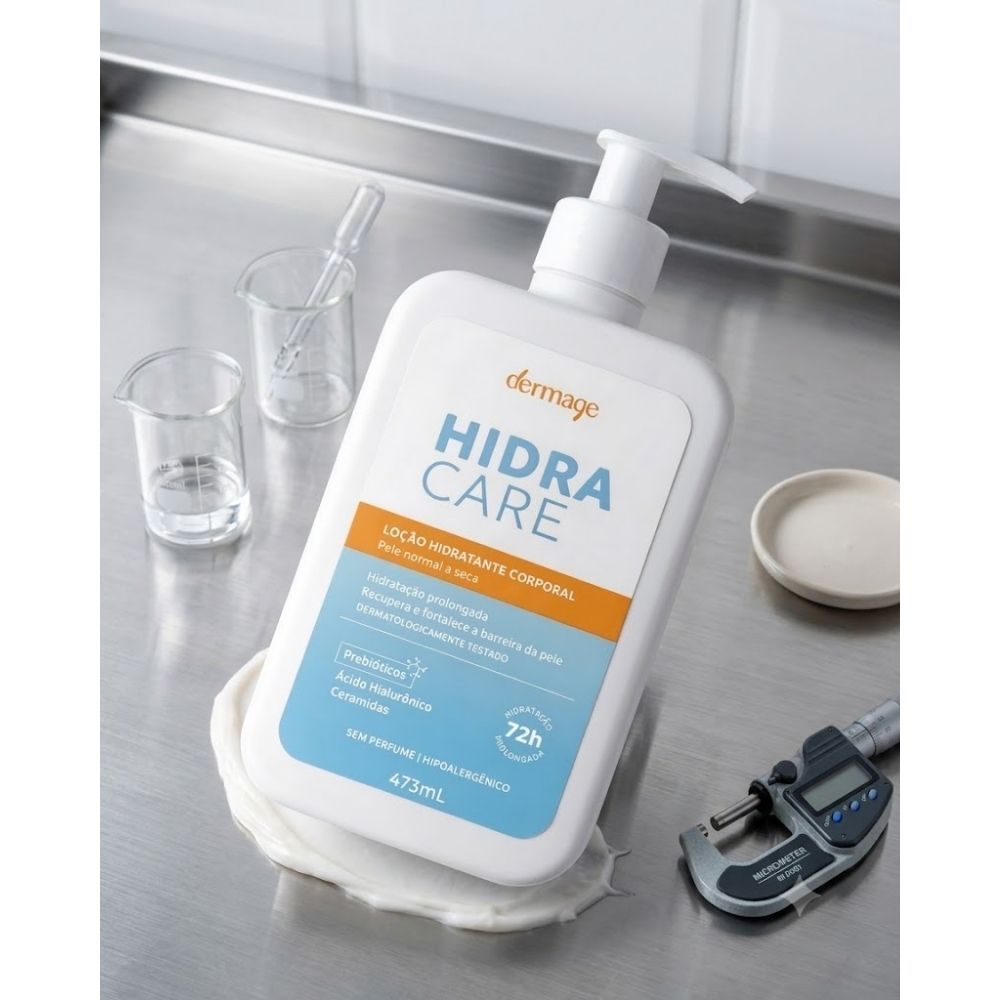 Loção Hidratante Corporal Dermage Hidra Care Pele Normal a Seca 473ml — imagem 2 de 2