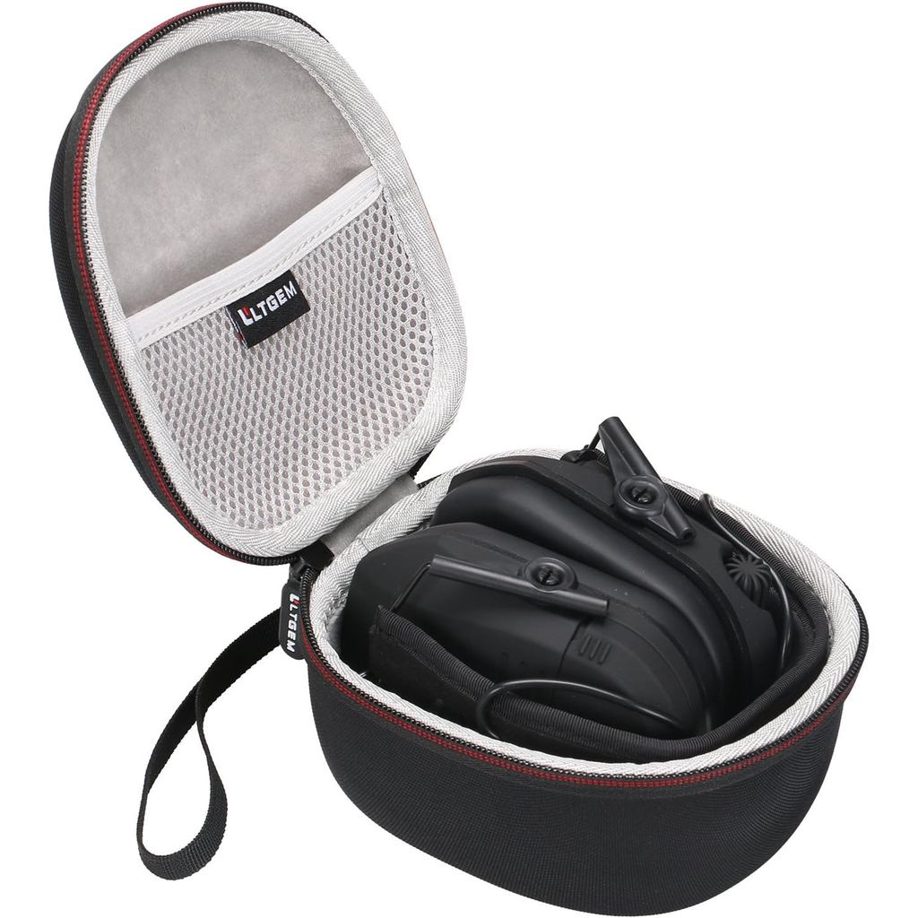 Estojo LTGEM para Protetores de Ouvido Walker's Razor Slim - Bolsa de Transporte Protetora Rígida para Viagem