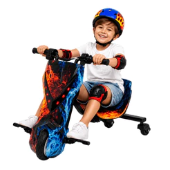 Triciclo Elétrico Infantil Zippy Toys Drift FireWater Extreme 36V