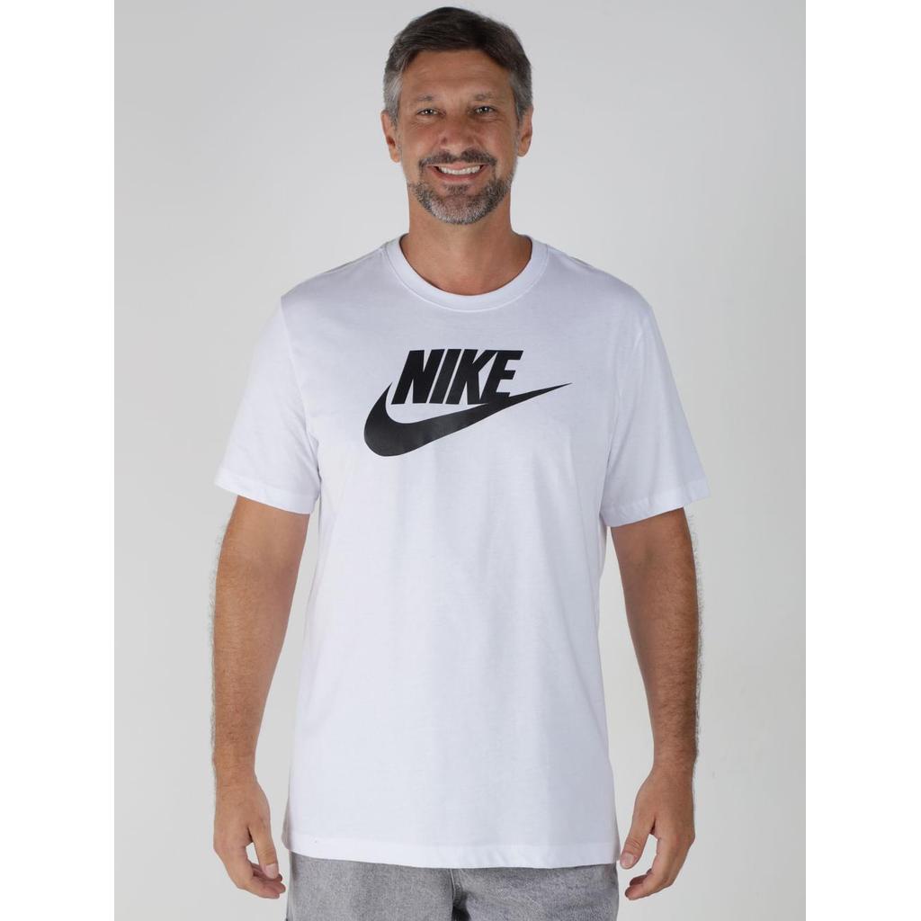 Camiseta Manga Curta Icon Nike Masculina BRANCO