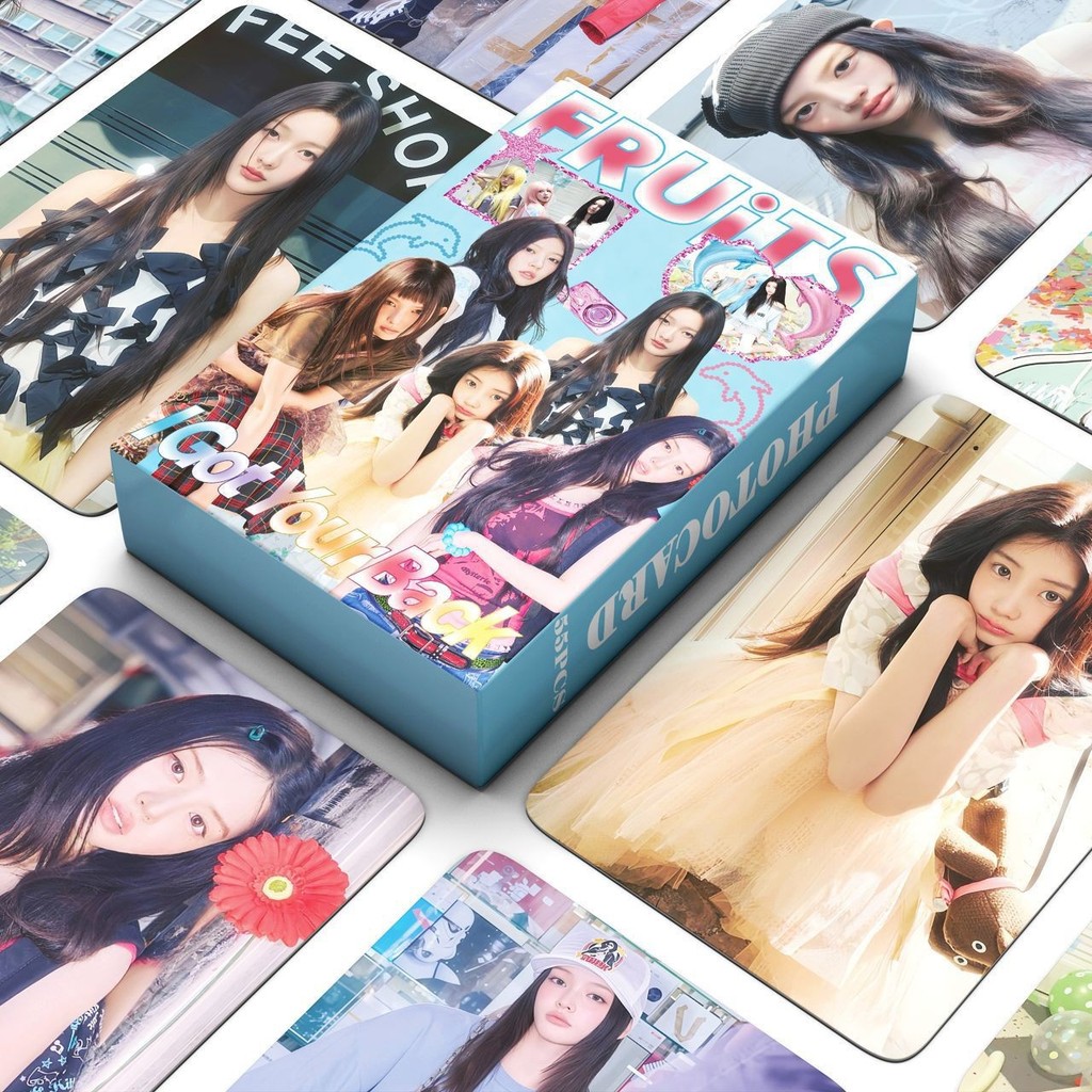 KPOP 55pcs/box ILLIT Photocards I Got Your Back KPOP LOMO Card Collection Card