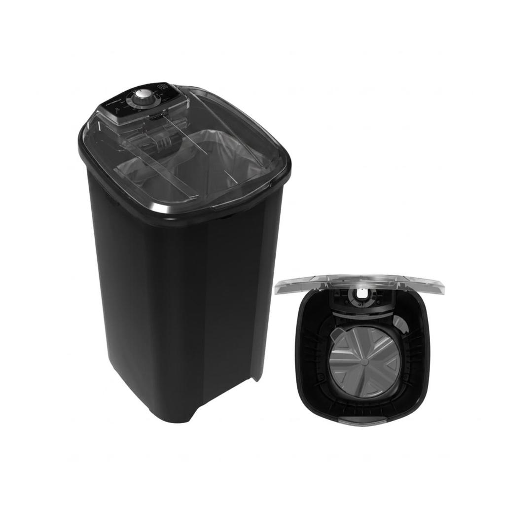 Lavadora de Roupas Tanquinho Newmaq 10Kg Black
