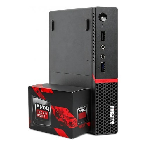 Mini Pc Lenovo Thinkcentre Amd Pro Ssd 240gb 8gb Ram Win 10  127/220v