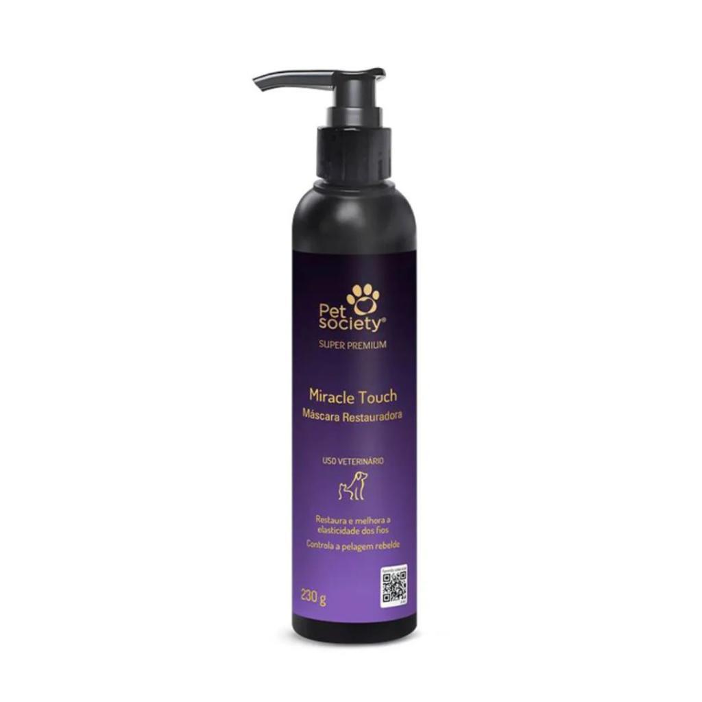 Miracle Touch Pet Society Máscara Hidratante Para Pets 230g