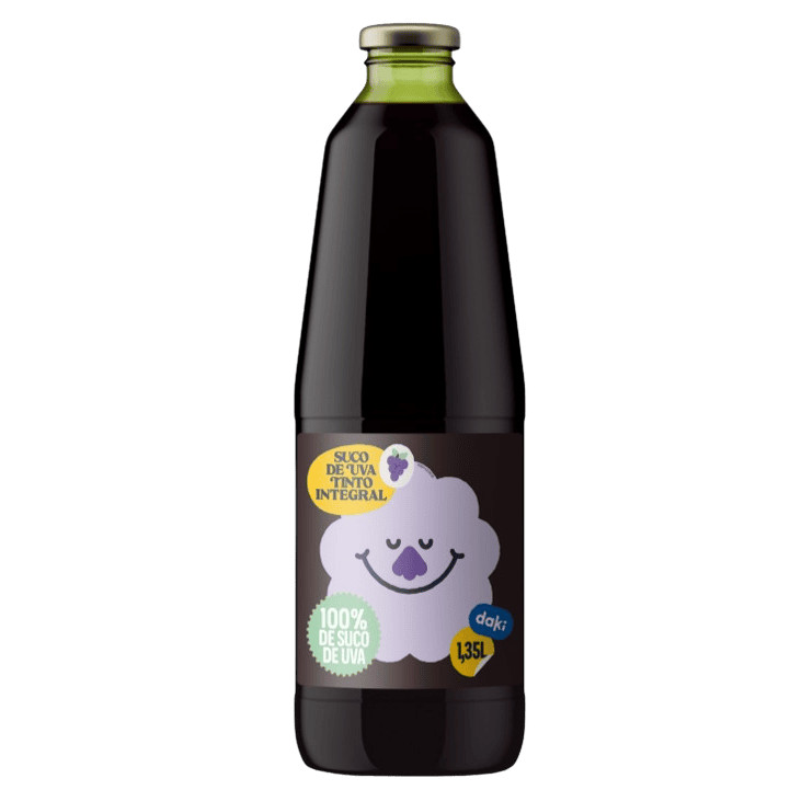 Daki Suco Uva Integral Vidro 1.35L
