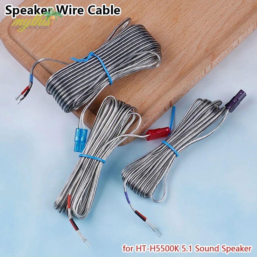 [MYTHIS] Adaptador De Cabo De 1 Unidade , Fio De Alto-Falante De DVD Blu-Home Theater De 3/4/10 M , Conector Linha De Ba