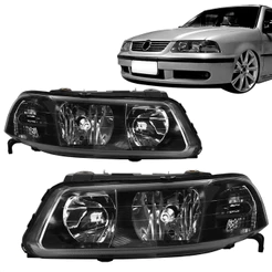 Farol Gol Parati Saveiro G3 2000 2001 2002 2003 2004 2005 Foco Duplo Máscara Negra