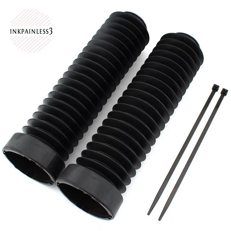 Capa De Choque Para Garfo Inferior Dianteiro De Motocicleta , Suspensão , Polainas De Poeira , Botas ATC 250R 350X Preto