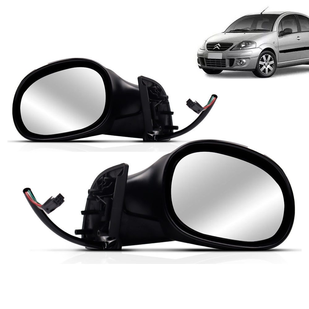 Retrovisor C3 2003 2004 2005 2006 2007 2008 Elétrico
