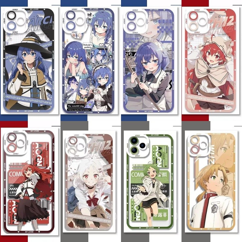 Mushoku Tensei : Caixa De Reencarnação Sem Emprego Para Samsung Galaxy A51 A31 A71 A50 A30 A20 A50S A30S A10 A10S A20S A