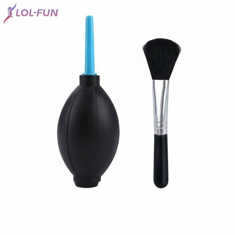 [Brcolaxi1] Conjunto De Soprador De Ar E Escova De 2 Peças Kit Multifuncional De Limpeza De Lentes De Câmera Macio