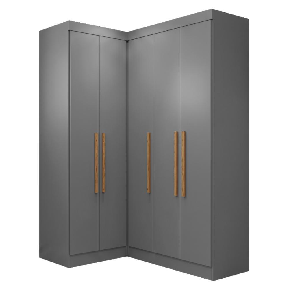 Guarda Roupas Modulado Closet de Canto 5 Portas Madrid