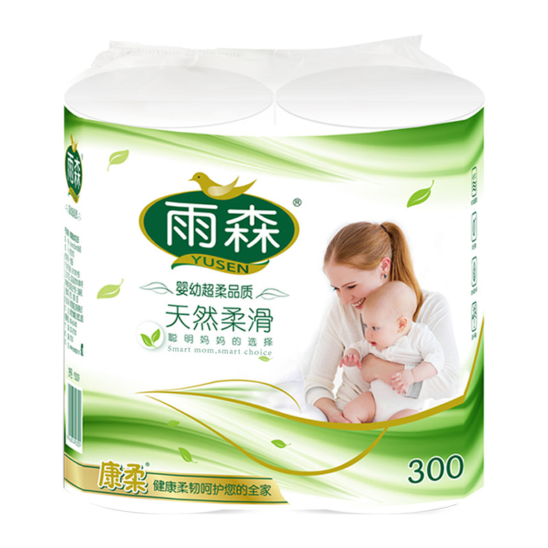 Yusen Natural suave maternidade bebê rolo de papel higiênico médio longo rolo toalha de papel higiênico toalha de papel 
