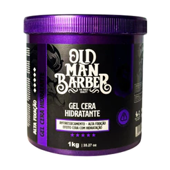 GEL CERA HIDRATANTE 1KG , 500G E 300G OLD MAN BARBER