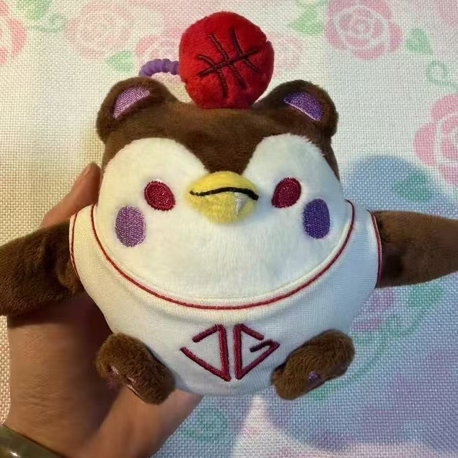 Guinzly Brinquedo De Pelúcia Bonito GMMTV JossGawin Pinguim Plushie Chaveiros Saco Pingente Fãs Presente
