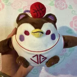 Guinzly Brinquedo De Pelúcia Bonito GMMTV JossGawin Pinguim Plushie Chaveiros Saco Pingente Fãs Presente