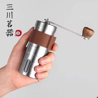 Mini moedor de mão doméstico moedor de grãos de café Manual máquina de café moedor de mão pequeno
