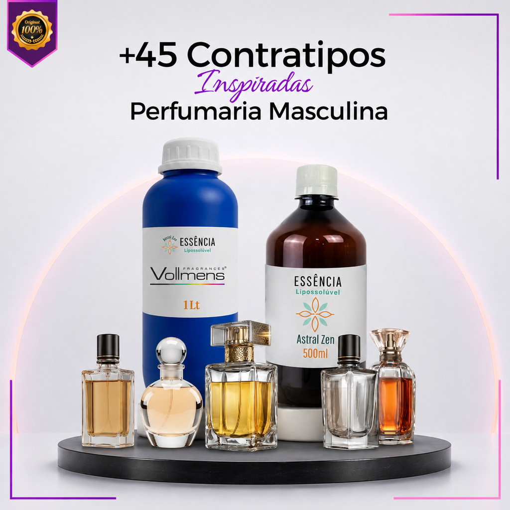 Essência Feminina Concentrada Premium 500g | 1Kg | Inspirada em Perfumaria Importada | + 32 Contratipos