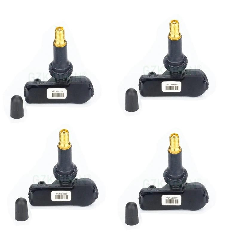 Conjunto 4 Sensor De Pressão De Pneu Novo De Qualidade Padrão Original TPMS12 DE8T-1A180-AA 9L3Z1A189A Para Peças Fordau