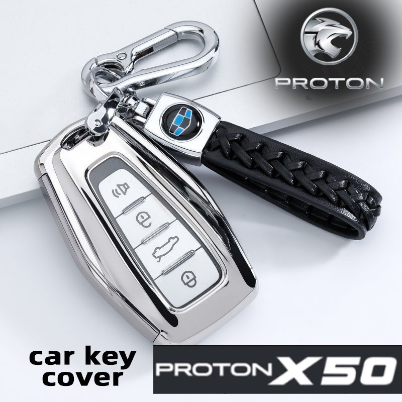 Proton x50 X90 S70 Chrome Reflection TPU x50 Capa Para Chave De Carro Remota Invólucro x50 Acessórios Carropeças Automot