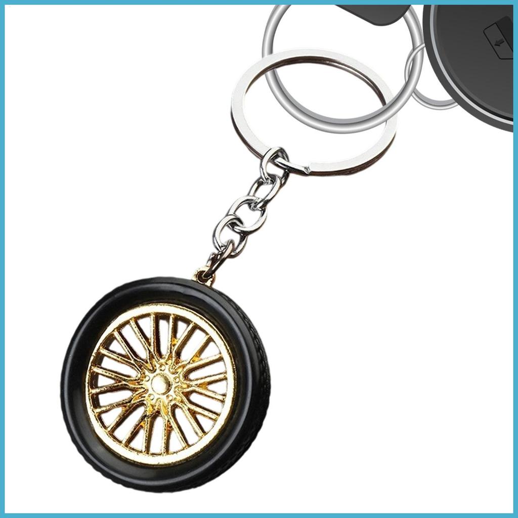 Chaveiro De Roda Realista Olhar Leve Bolsa De Carro Saco Charme Ornamento Pneu Pingente Decoração playmy