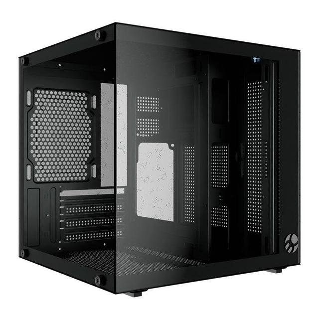 Gabinete Gamer Bluecase BG-066 Life, Mini-Tower, Lateral de Vidro, Preto, BG-066-LIFE-BK