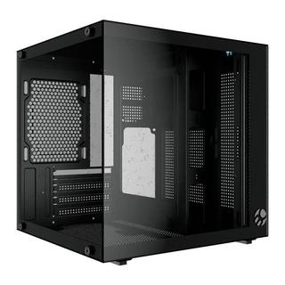 Gabinete Gamer Bluecase BG-066 Life, Mini-Tower, Lateral de Vidro, Preto, BG-066-LIFE-BK