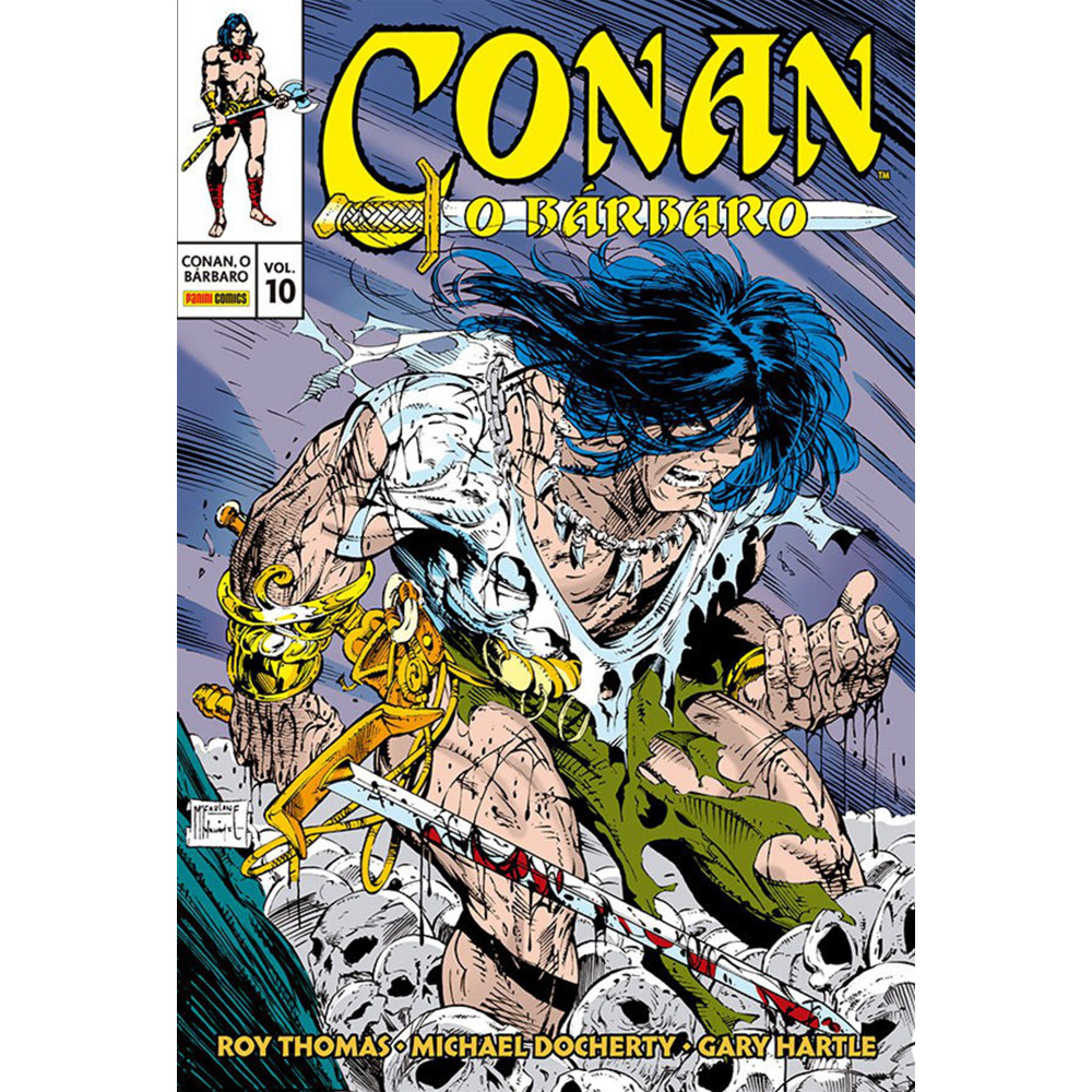 Comic - Conan, O Bárbaro: A Era Clássica Vol. 10 (Omnibus) - Novo/Lacrado