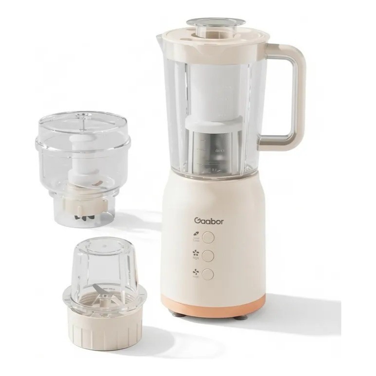 Liquidificador Multifuncional Gaabor 3 Em 1 Juicer Creme