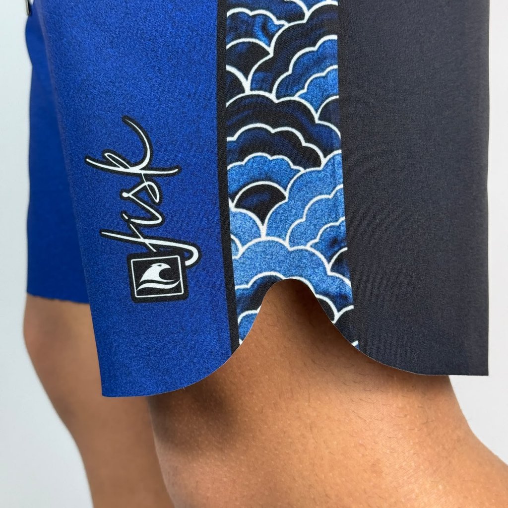 Bermuda Boardshort JISK - Bermuda Tactel Surf com Elastano, Academia, Surf, Passeio e Dia a Dia — imagem 2 de 2