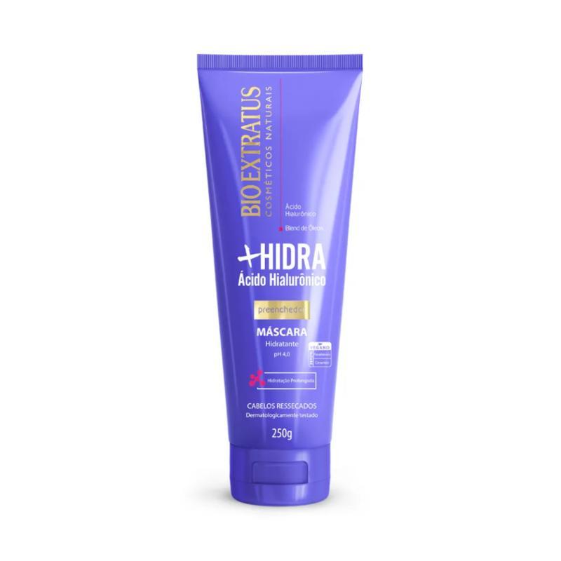 Máscara Hidratante Bio Extratus + Hidra Ácido Hialurônico 250ml