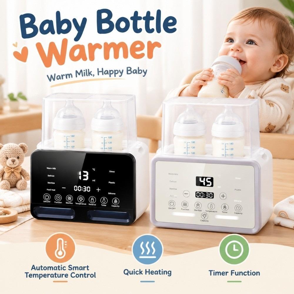 Aquecedor De Mamadeira , Leite Inteligente Multifuncional Com Aquecimento Rápido , Controle Automático De Temperatura