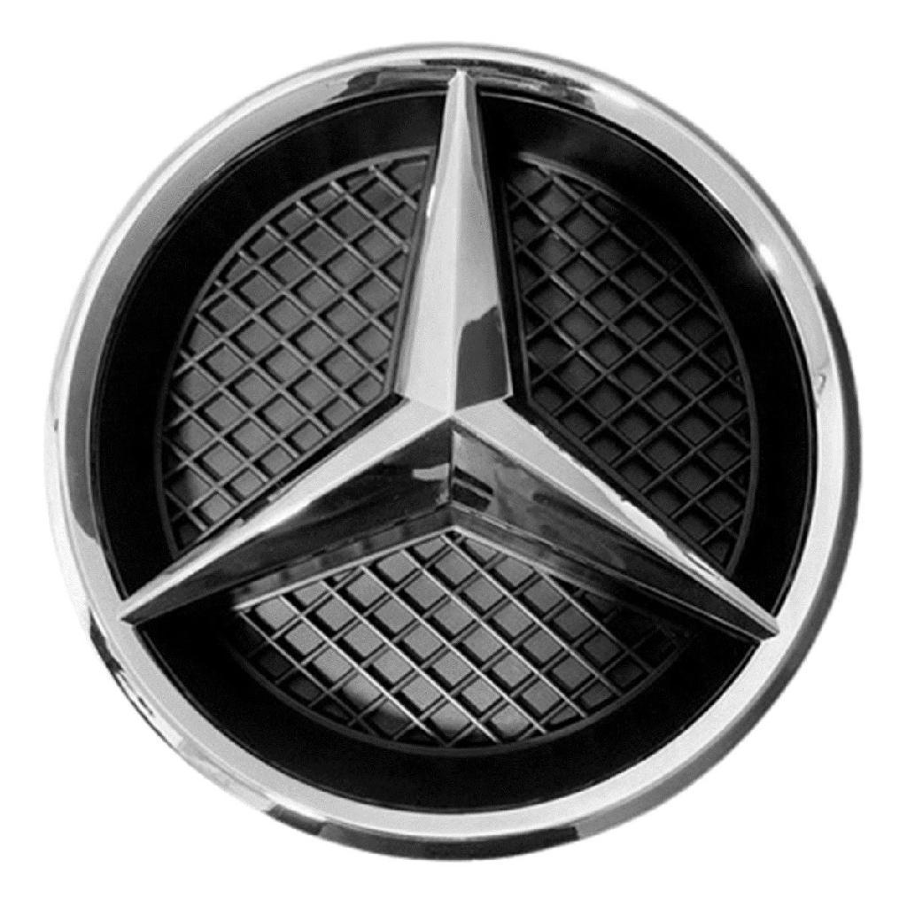 Emblema Grade Dianteira Mercedes C200 C250 C300 Cla250 Gla250 A200 A45 Ml Classe E