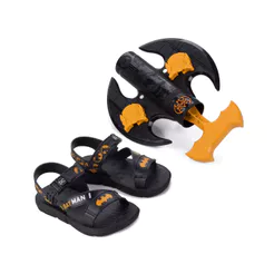 Sandália Infantil Grendene Batman Lançador Preto