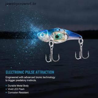 Piscando Subaquático LED Afundando Isca De Água Salgada Jigging Lula Para Pesca De Jogo
