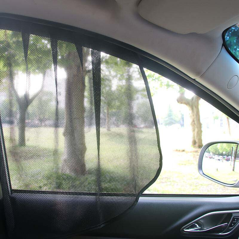 Carro especial carro cortina de malha magnética sombreamento protetor solar isolamento térmico janela tela janela trasei
