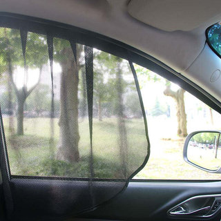 Carro especial carro cortina de malha magnética sombreamento protetor solar isolamento térmico janela tela janela trasei