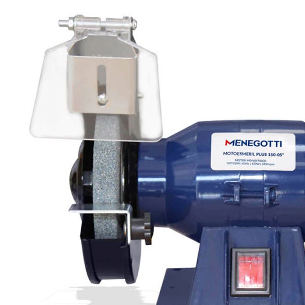 Motoesmeril de bancada 5" 150 watts - PLUS 150-05 - Menegotti · foto 2
