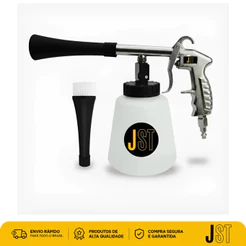 Pistola Tornador Rolamentada JST JPT688 1L Para Limpeza Automotiva 8 PCM