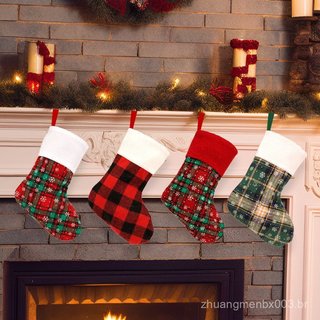 Decorações de Natal, enfeites para árvore de Natal, sacolas de Natal, artigos de decoração de Natal, sacos de Natal, bot