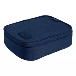 Estojo box 406741 Moodpack Azul Tilibra