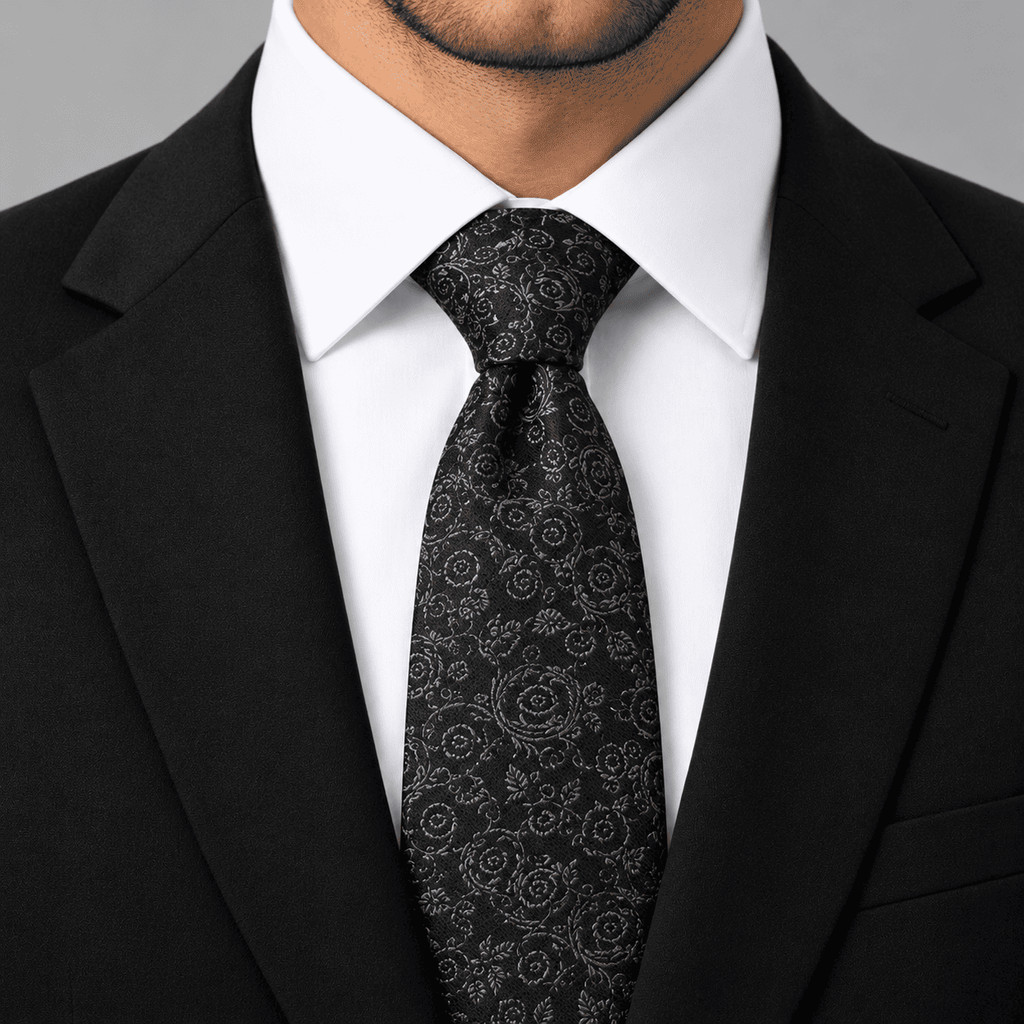 Gravata Slim Kashmir – Design Moderno, Estampada e Toque Clássico para Qualquer Ocasião