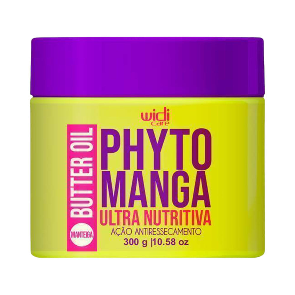 Máscara Widi Care Phytomanga Butter Oil UltraNutritiva 300g em Oferta na Shopee