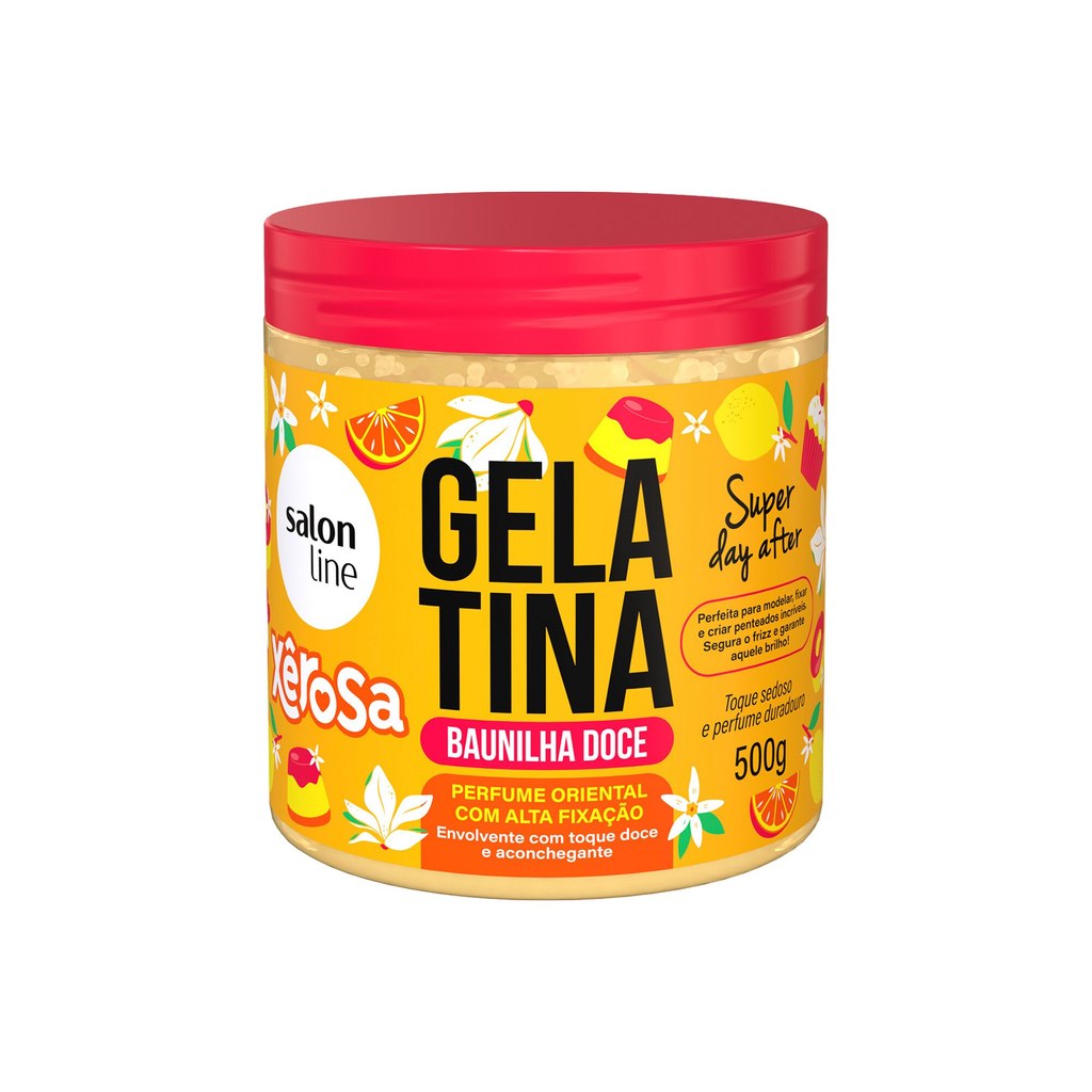 Gelatina Xêrosa Baunilha Doce 500g em Oferta na Shopee