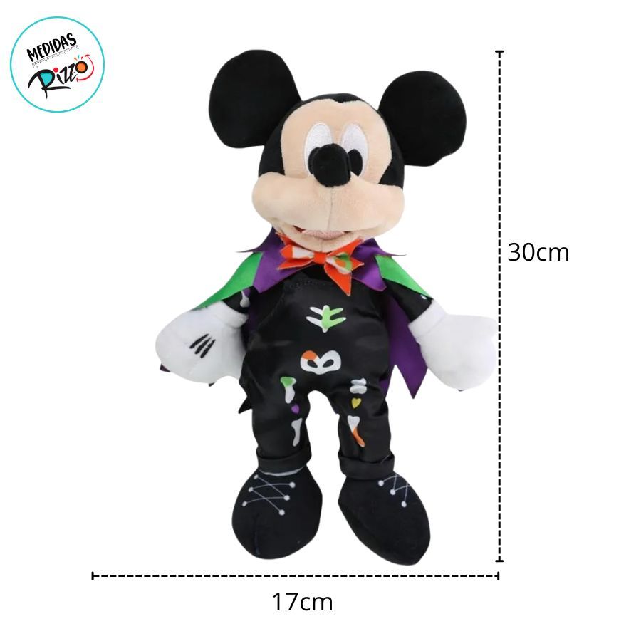 Pelúcia Mickey Happy Halloween - 30cm - 1 unidade - Disney Original - Rizzo — imagem 2 de 2