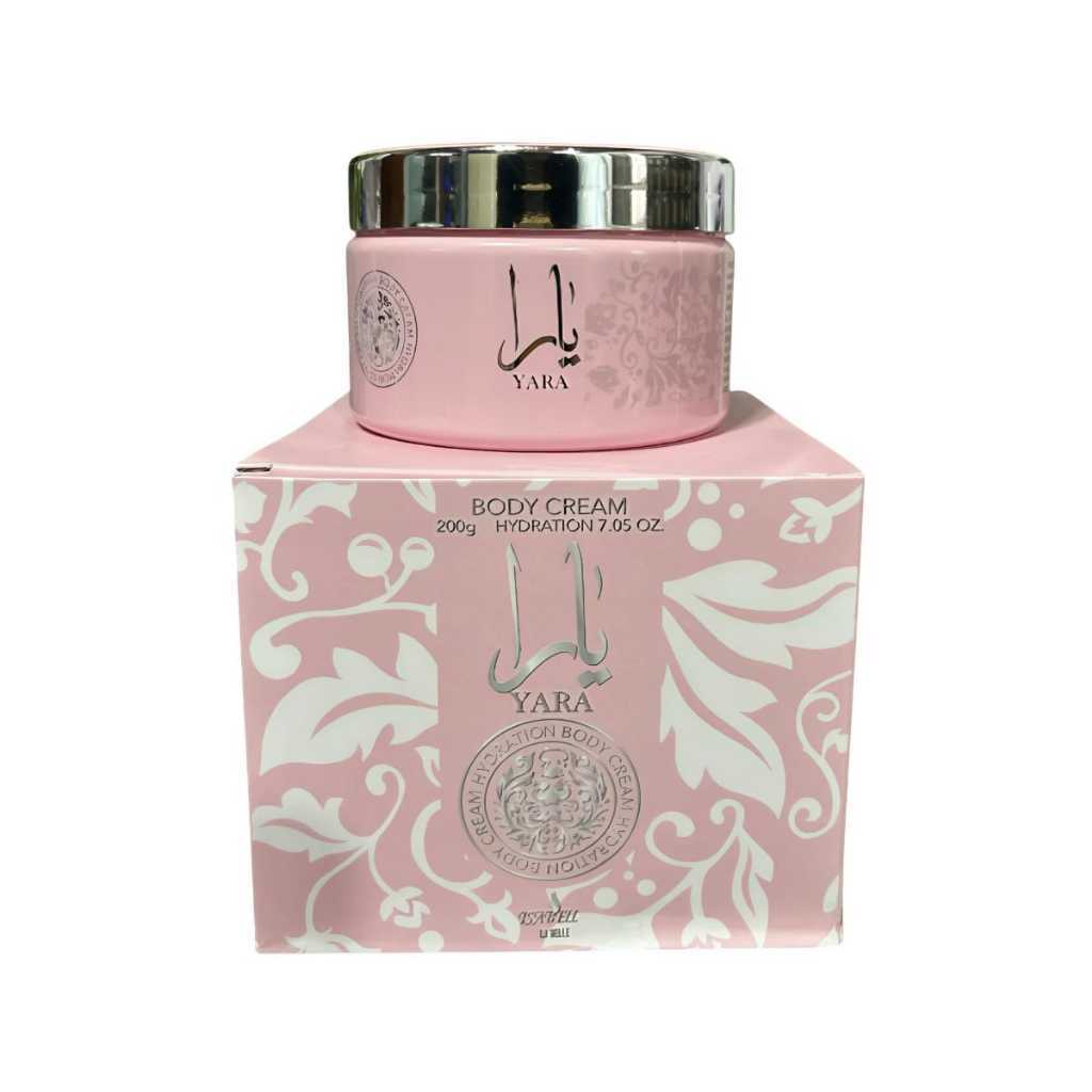 Cremes Isabelle La Belle 200g – Pele Macia, Hidratada e Perfumada | Angel • Yara Rose • Fakhar Rose • Royal Amber • Saba