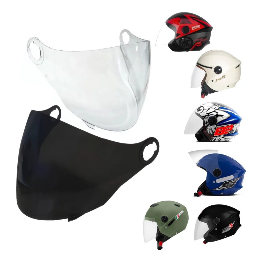 VISEIRA CAPACETE PRO TORK NEW LIBERTY 3 NEW ATOMIC ELITE UNIVERSE ABERTO em Oferta na Shopee