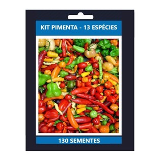 Pimenta 130 Sementes 13 Espécies 10 Sementes De Espécie Cada II
