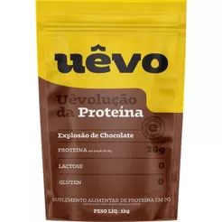 Proteína Uêvo - 1000g Refil Chocolate - Uêvo