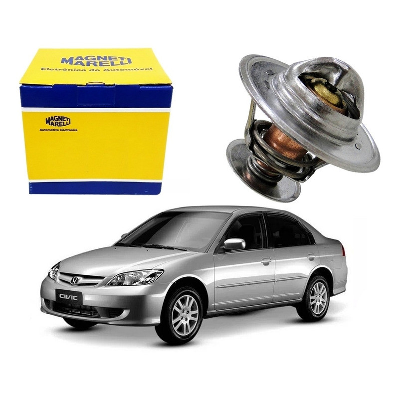 Valvula Termostatica Marelli Civic 1.7 2004 A 2006 em Oferta na Shopee